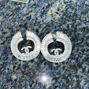 Chanel earrings purchased in Paris France.